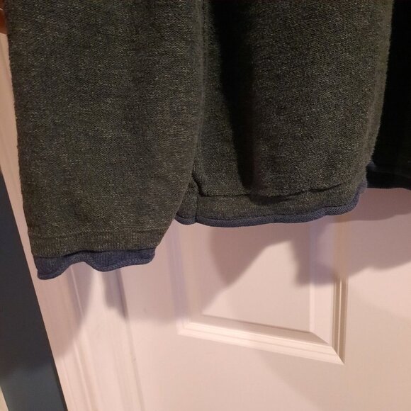 Carbon 2 Cobalt Sweater Mens Size XL Gray Henley Pullover Cotton - Picture 4 of 9